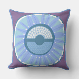 Mazipoodles Solros Sunshine: Periwinkle Kudde