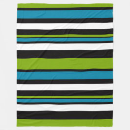 MAZIPOODLES Stripes Spaghetti 46 Fleecefilt