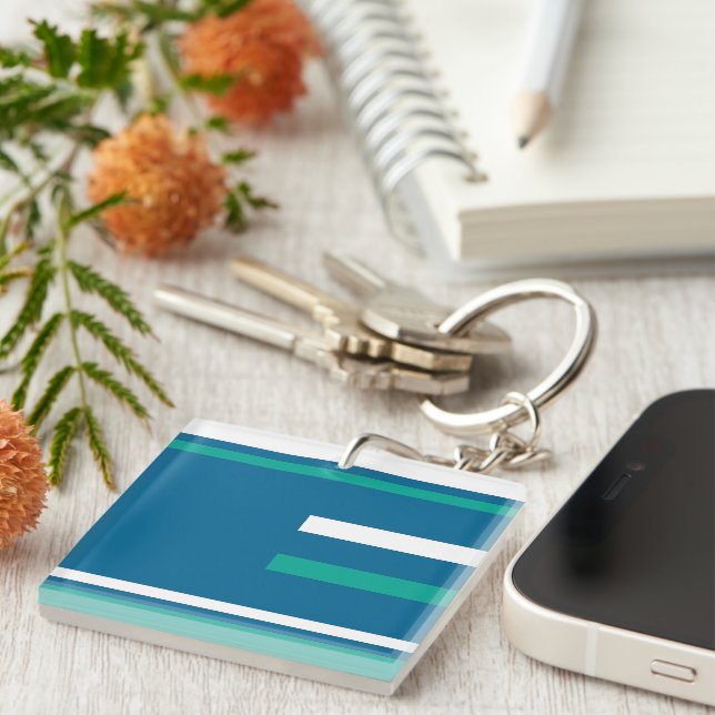 MAZIPOODLES Stripes Spaghetti Teal (Högra Framsidan)