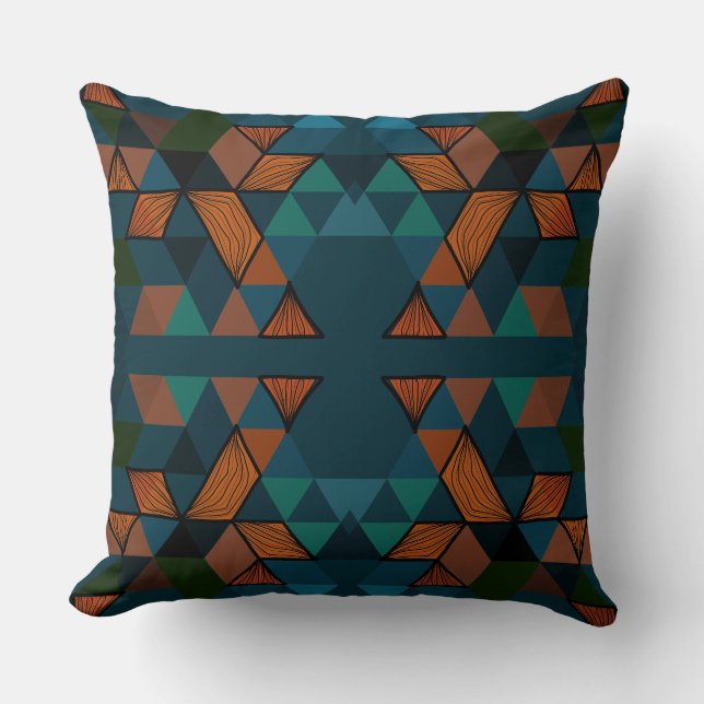 Mazipoodles Triangle Diamond Trapezium 3 Kudde (Framsida)