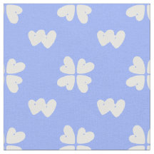 Mazipoodles Vita Hearter på Blue