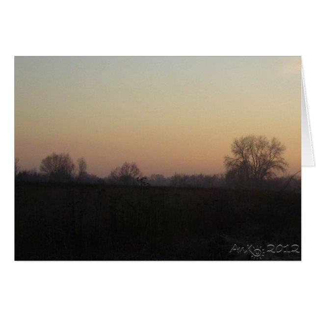 Mazovian Landscapes 2 Hälsningskort (Framsidan Horizontal)