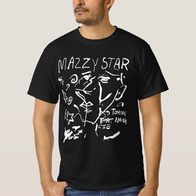 " Mazzy Star så i kväll att " T Shirt (Framsida)