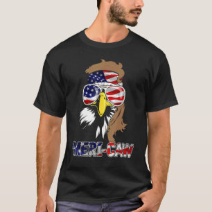 Mb35 Mullet Eagle Meri-Caw 4:e juli, oberoende T Shirt