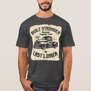 MB 1968 Vintage Lastbil födelsedag Byggt starkare T Shirt