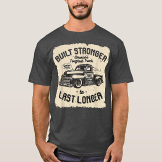 mb 1981 Vintage Truck Birthday Built Stronger To L T Shirt