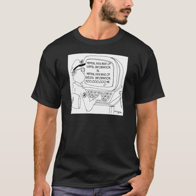 MB 500.000.000 av onyttig information T-shirt (Framsida)