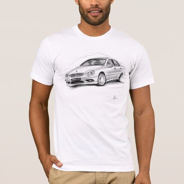 MB C55 AMG TEE SHIRT (Framsida)