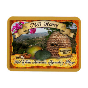 MB Honung från Benamargosa, Spanien Magnet