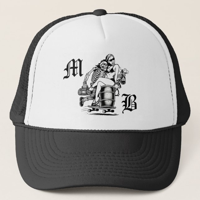 Mb-skaterhatt Truckerkeps (Framsida)