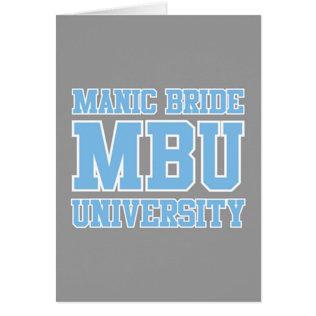 MB Universiteten-kort Hälsningskort (Framsidan)