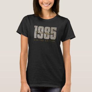 MB Vintage 1985 37 år gammal 37:e födelsedagen T Shirt