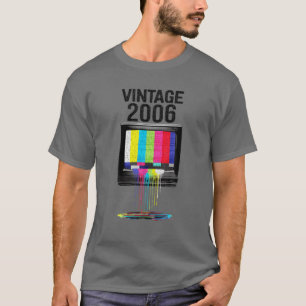 MB Vintage 2006 TV-Retro-drivning TV 16:e T Shirt