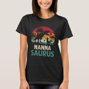 mb Vintage Nanna Saurus Dino Far s Day Mor T Shirt