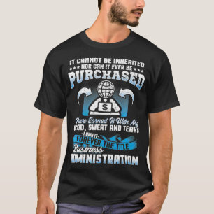 MBA Degree Shirt 2019 Studenten Gift Masters Busi T