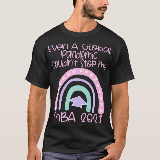 MBA Masters Business Administration Studenten 202 T Shirt (Framsida)