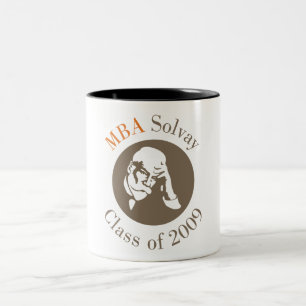 MBA Solvay - klassificera av 2009 Två-Tonad Mugg