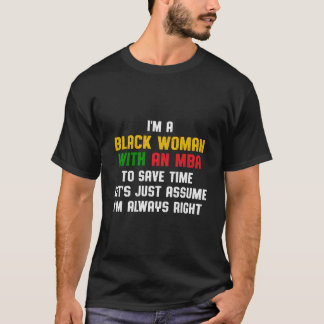 Mba Student Business Degree Studenten T Shirt