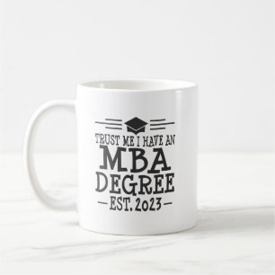 MBA Studenten 2023 Master Business Kaffemugg
