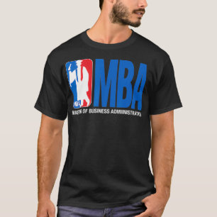 MBA Studenten Gift Basketball Theme Pun Grad Gift T Shirt