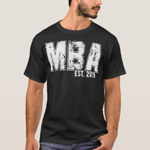 MBA Studenten Shirt MBA bildat 2019 T