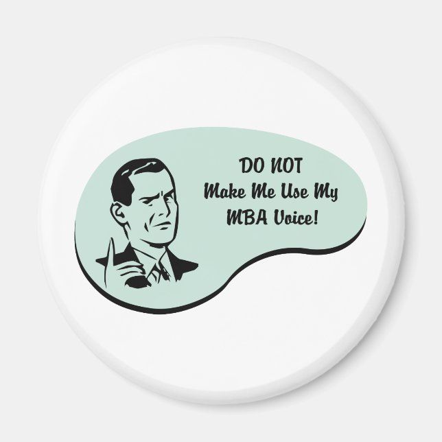 MBA Voice Magnet (Framsidan)