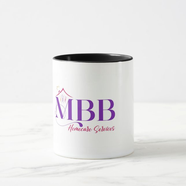 MBB Homecare Logotyp Mugg - Professionell Branded (Center)