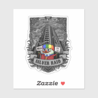 MBJA Flip T-Shirt Klistermärken