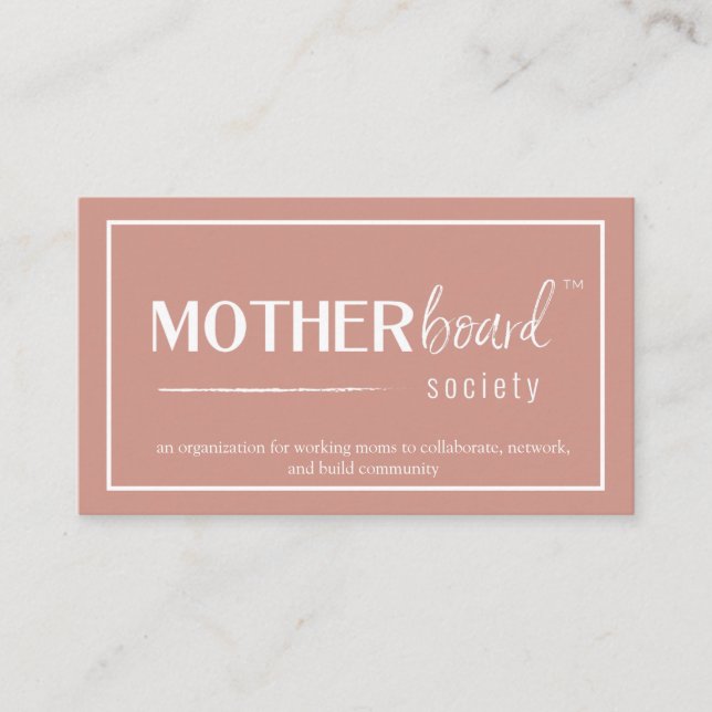 MBS-Affärskort Visitkort (Framsida)