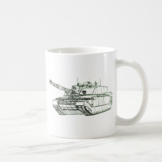 MBT för utmanare 2 Kaffemugg (Höger)