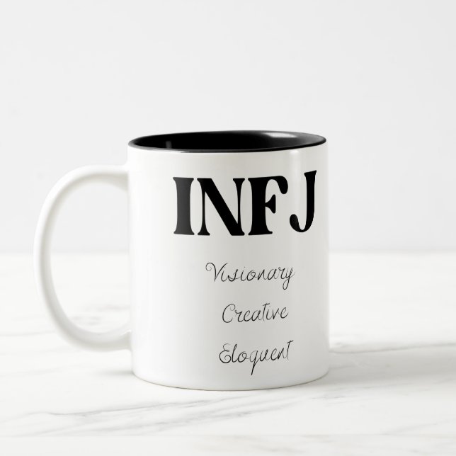 MBTI typ mugg INFJ (Vänster)