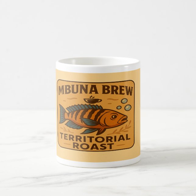 Mbuna Brew - Territorial Roast Cichlid Coffee Mugg (Center)