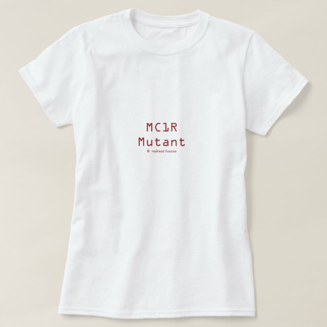 MC1R-Mutant T Shirt (Design framsida)