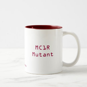 MC1R-Mutant Två-Tonad Mugg