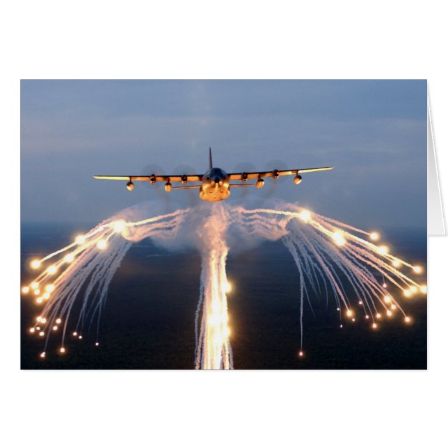 Mc-130 Hälsningskort (Framsidan Horizontal)