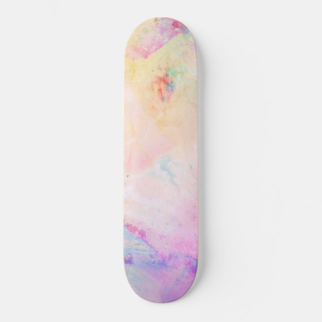 MC Acid Stain Mini Skateboard Bräda 18,5 Cm (Framsida)