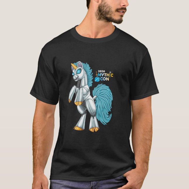 MC baby enhörning vi köper T Shirt (Framsida)