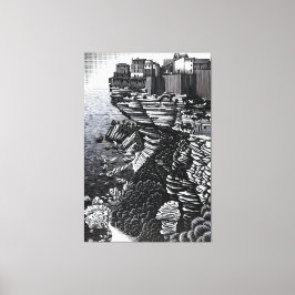 MC Escher art style Canvastryck