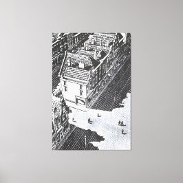 MC Escher art style Canvastryck