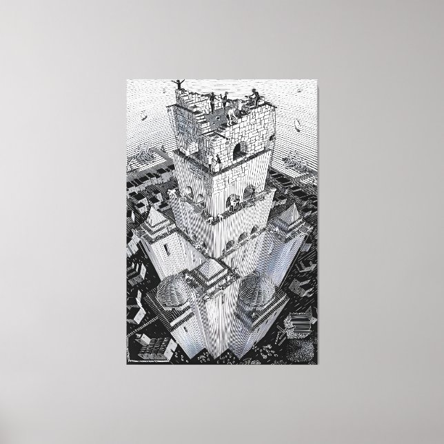 MC Escher-konst Canvastryck (Framsida)