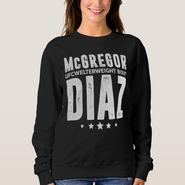 Mc Gregor Vs Diaz Match of All Matches Mma Guard P T Shirt (Framsida)