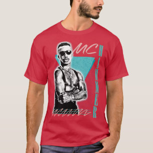 MC Hammer Retro Stil Fläkt Art Design T Shirt