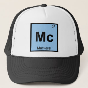Mc - Makrill Fisk Kemi Periodiska Systemet Symbol Keps