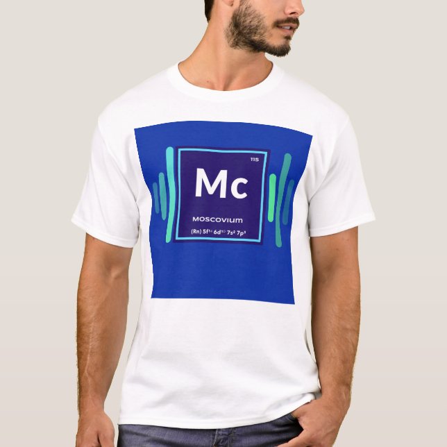 Mc Moscovium t-shirt (Framsida)