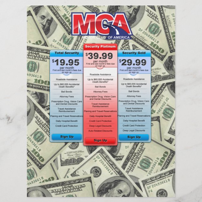 MCA FLYERS #1 (Framsidan)