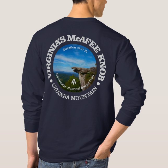 McAfee Knob T Shirt (Baksida)