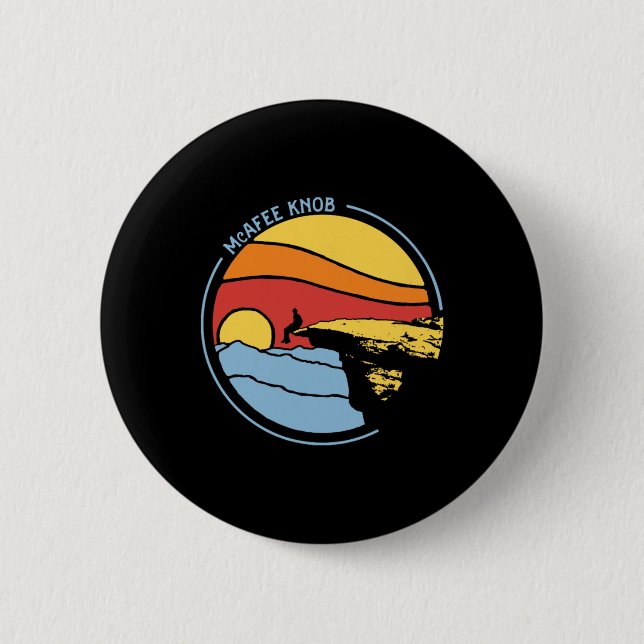 Mcafee's Knob Trail Hiking Giant Star Roanoke Grap Knapp (Framsida)