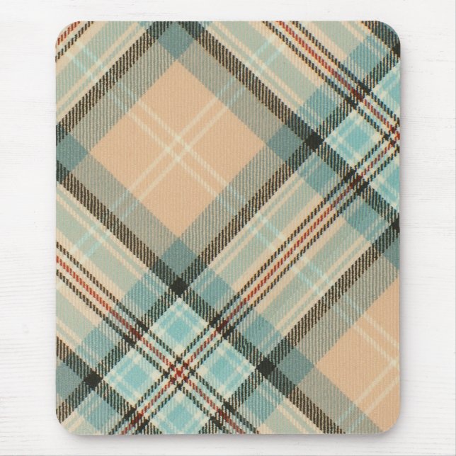 McAleer Diana rosa Tartan Mousepad Musmatta (Framsidan)