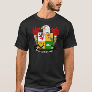 McAllister familjvapensköld T-shirt