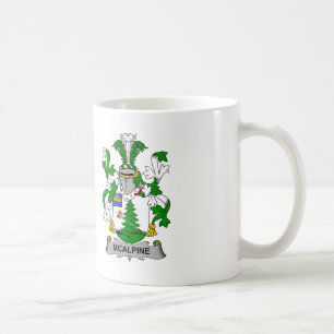 McAlpine familjvapensköld Kaffemugg